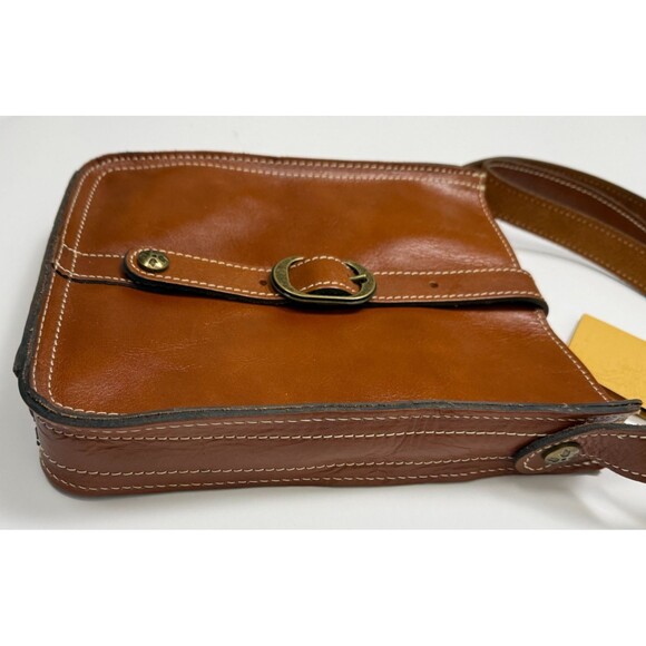 Patricia Nash Leather Crossbody Bag NWT Heritage Venezia‎ Brown Purse Boho - Picture 5 of 11